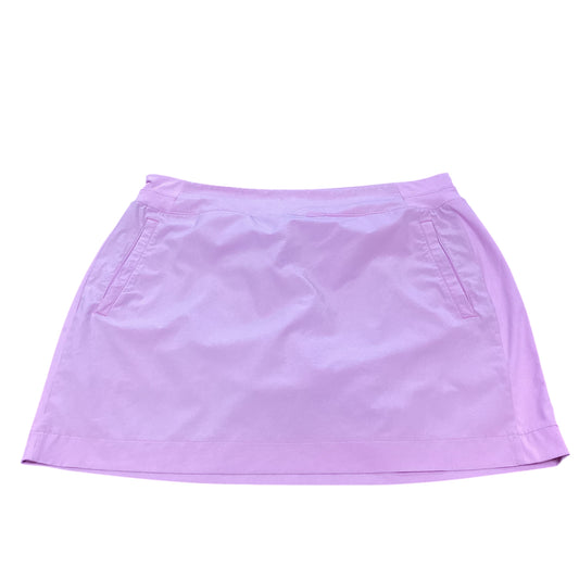 MEMBERS MARK PURPLE ACTIVE SKORT 100 XL