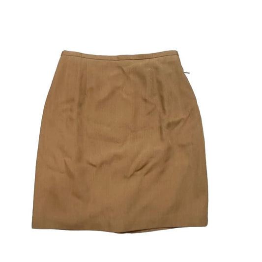 WORTHINGTON TAN VINTAGE SKIRT - 100 SZ 12/14