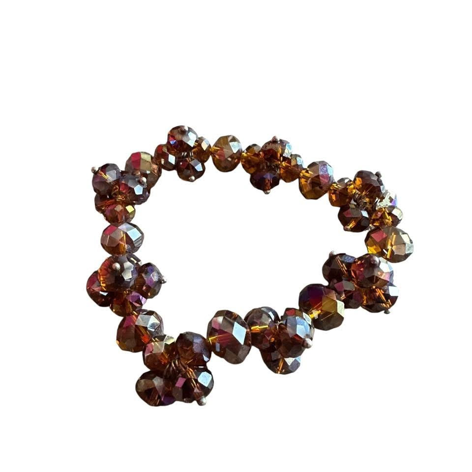 BROWN STRETCHY BRACELET