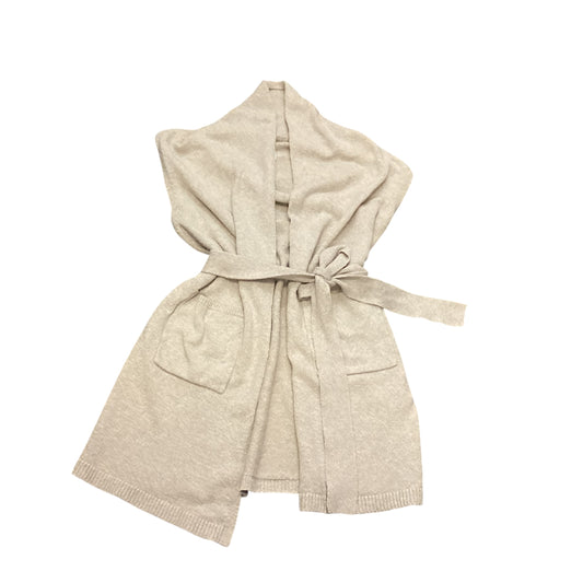 TIME & TRU TAN BELTED VEST 198 MEDIUM