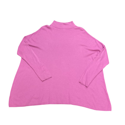 LOU & GRAY PURPLE KNIT SWEATER 6 MEDIUM