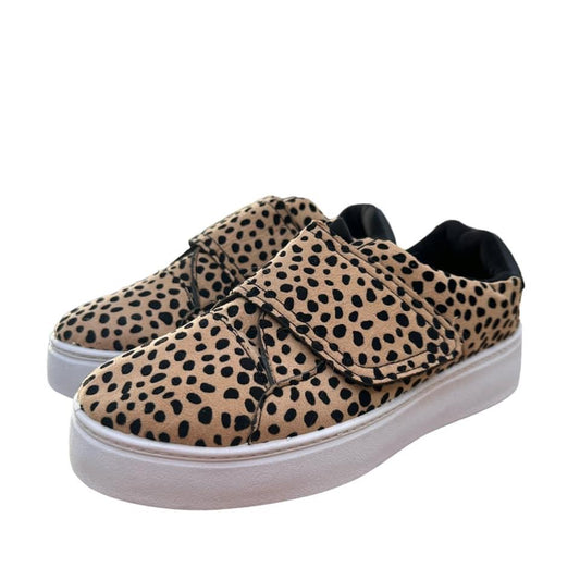 QUPID ANIMAL PRINT SNEAKERS - 100  SZ 7