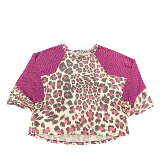 WHITE BIRCH ANIMAL PRINT TOP 124 MEDIUM