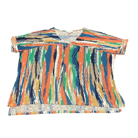 SUZANNE BETRO COLORFUL OVERSIZED KNIT TOP 124 MEDIUM