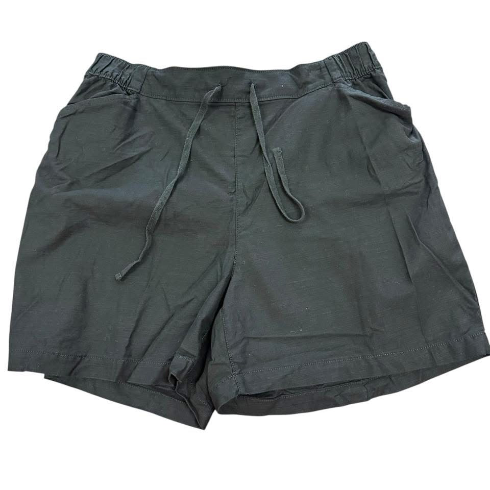 LANE BRYANT BLACK SHORTS 38 Sz 14/16