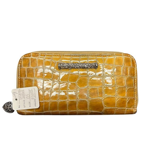 BRIGHTON EMBOSSED WALLET 7