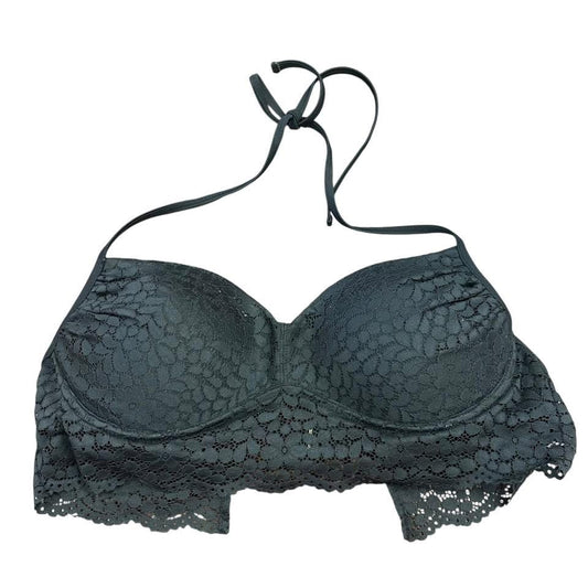 XHILARATION BLACK LACE BIKINI TOP 122 
XL