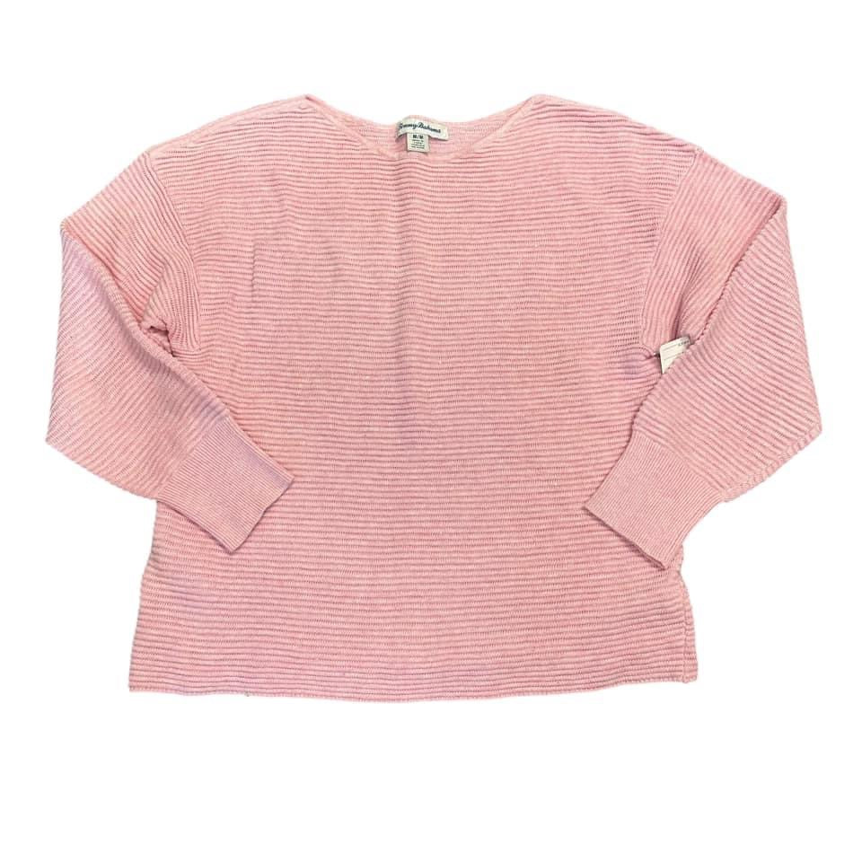 TOMMY BAHAMA PINK SWEATER 6  MEDIUM