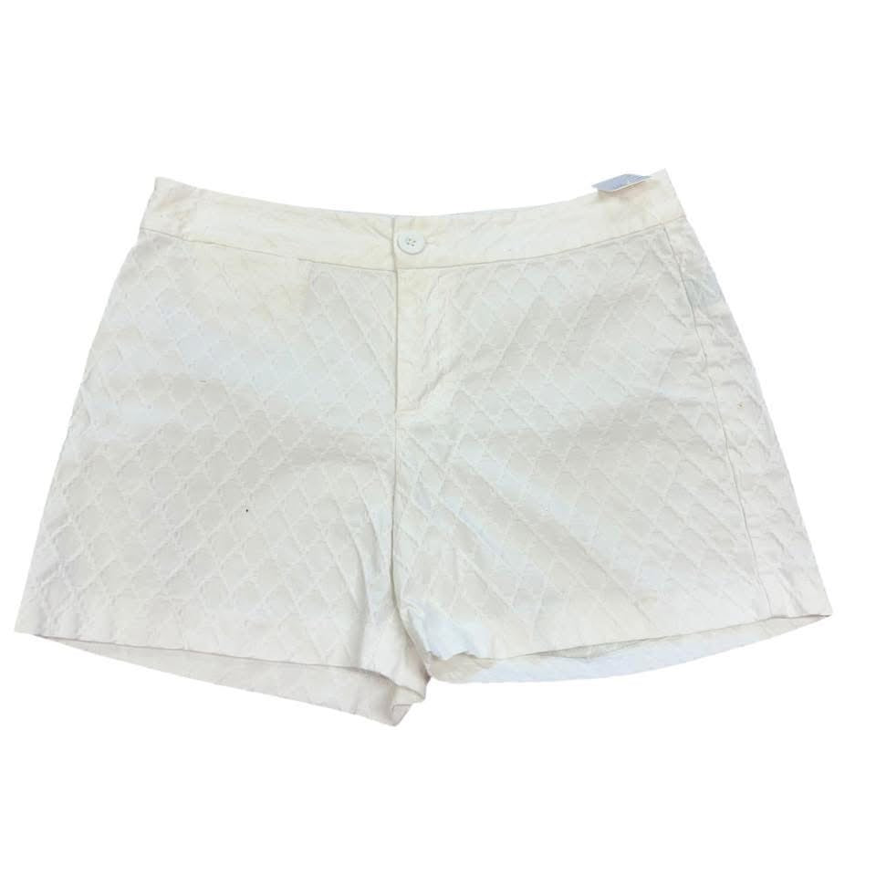 TORI RICHARDS WHITE SHORTS 87 Sz 8