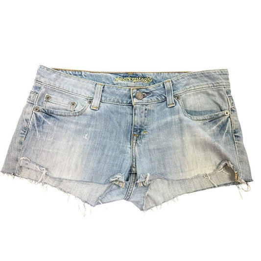 AMERICAN EAGLE DENIM CUT OFF SHORTS 221  Sz 6