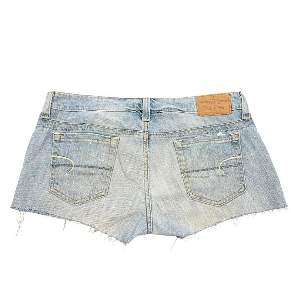 AMERICAN EAGLE DENIM CUT OFF SHORTS 221  Sz 6