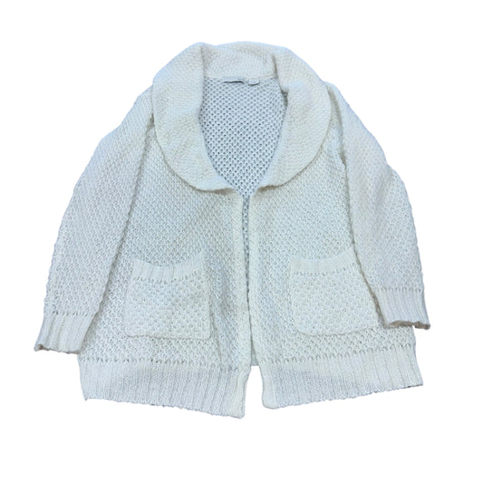 KERSH CREAM OPEN SWEATER 49 LARGE