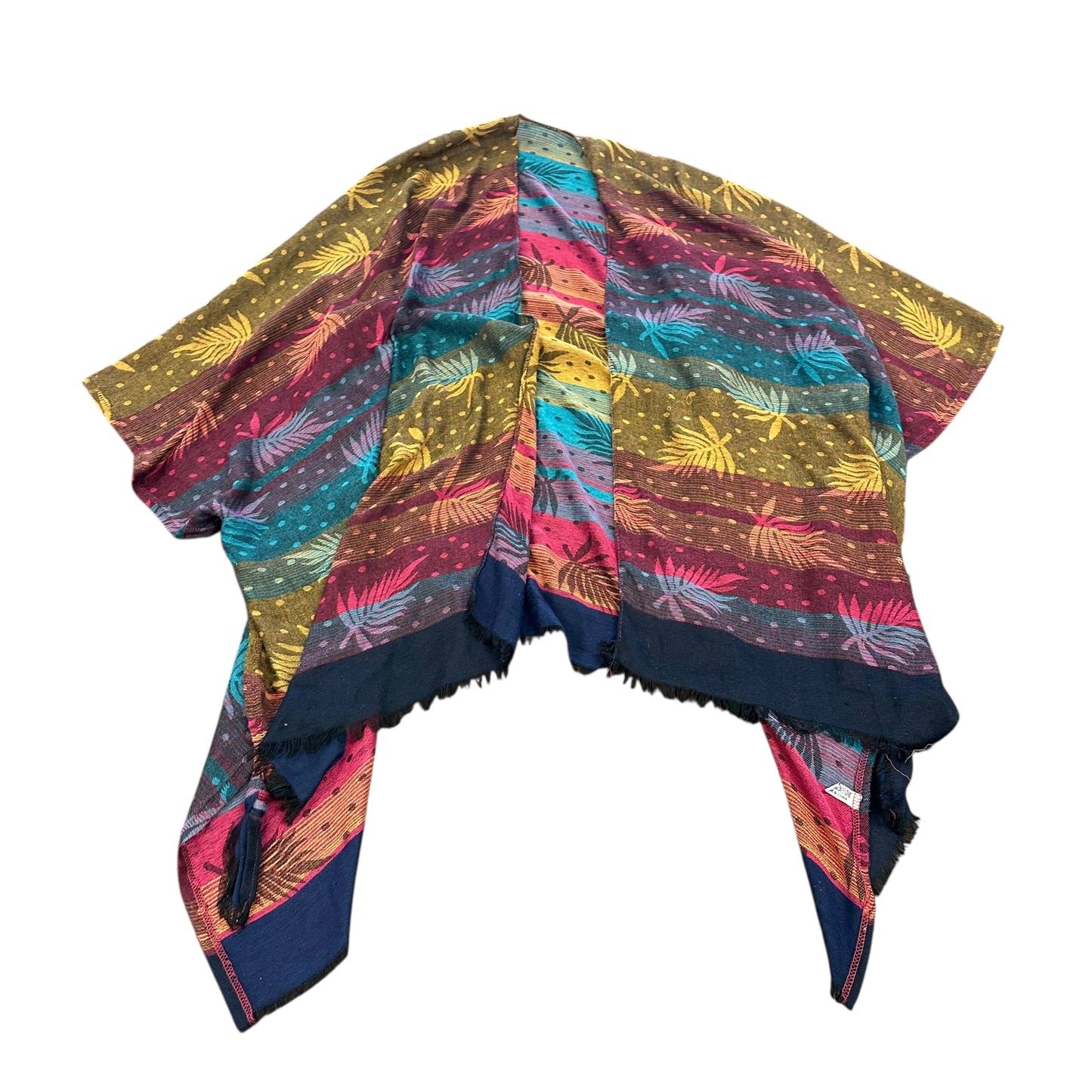 COLORFUL STRIPED SHAWL 230 ONE SIZE