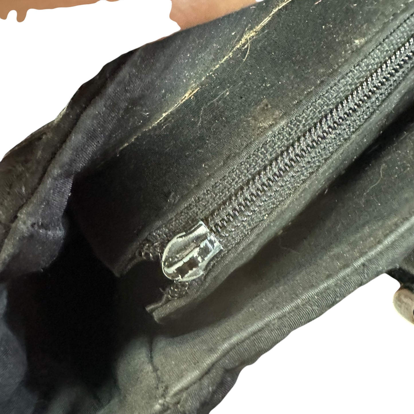 VERA BRADLEY BLACK TOTE 7 GOOD USED CONDITION