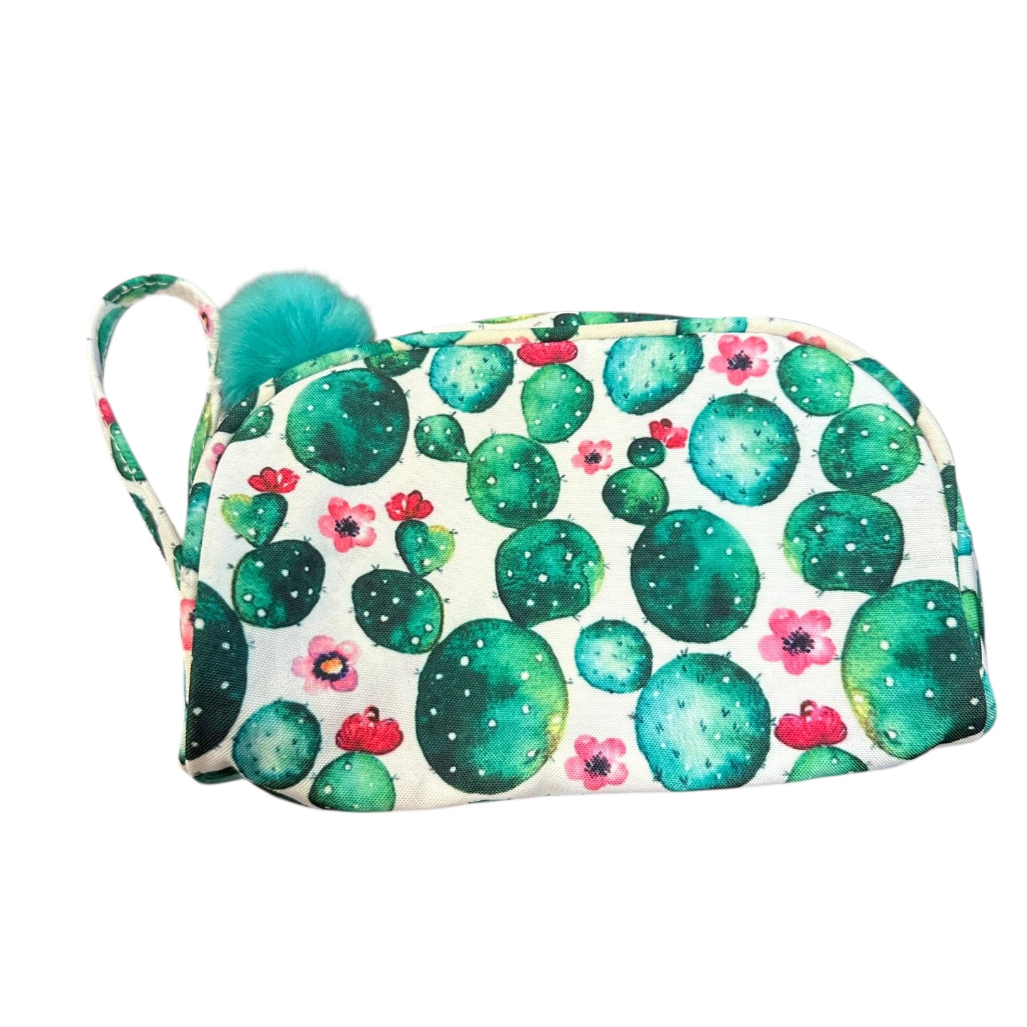 CACTUS POUCH W POM 138 NEW