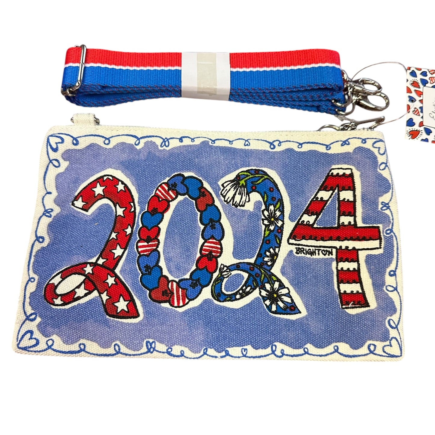 BRIGHTON LIMITED EDITION 2024 VOTE CROSSBODY 39 NWT