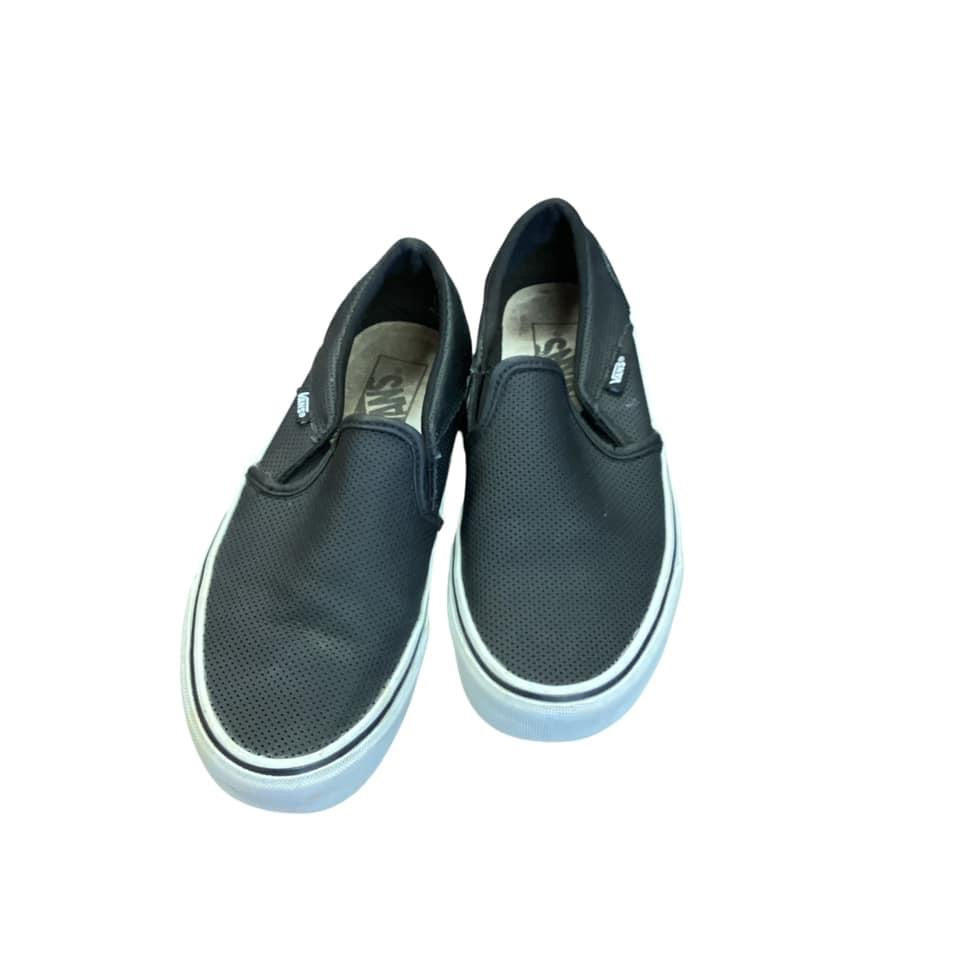 VANS BLACK SNEAKERS (#158) SIZE 7.5