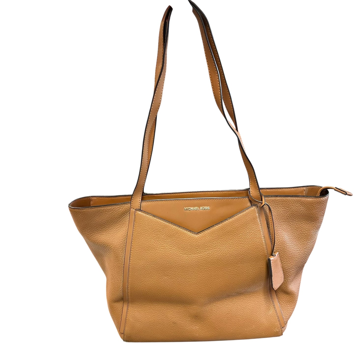 MICHAEL KORS WHITNEY PEBBLE LEATHER TOP HANDLE TOTE 227