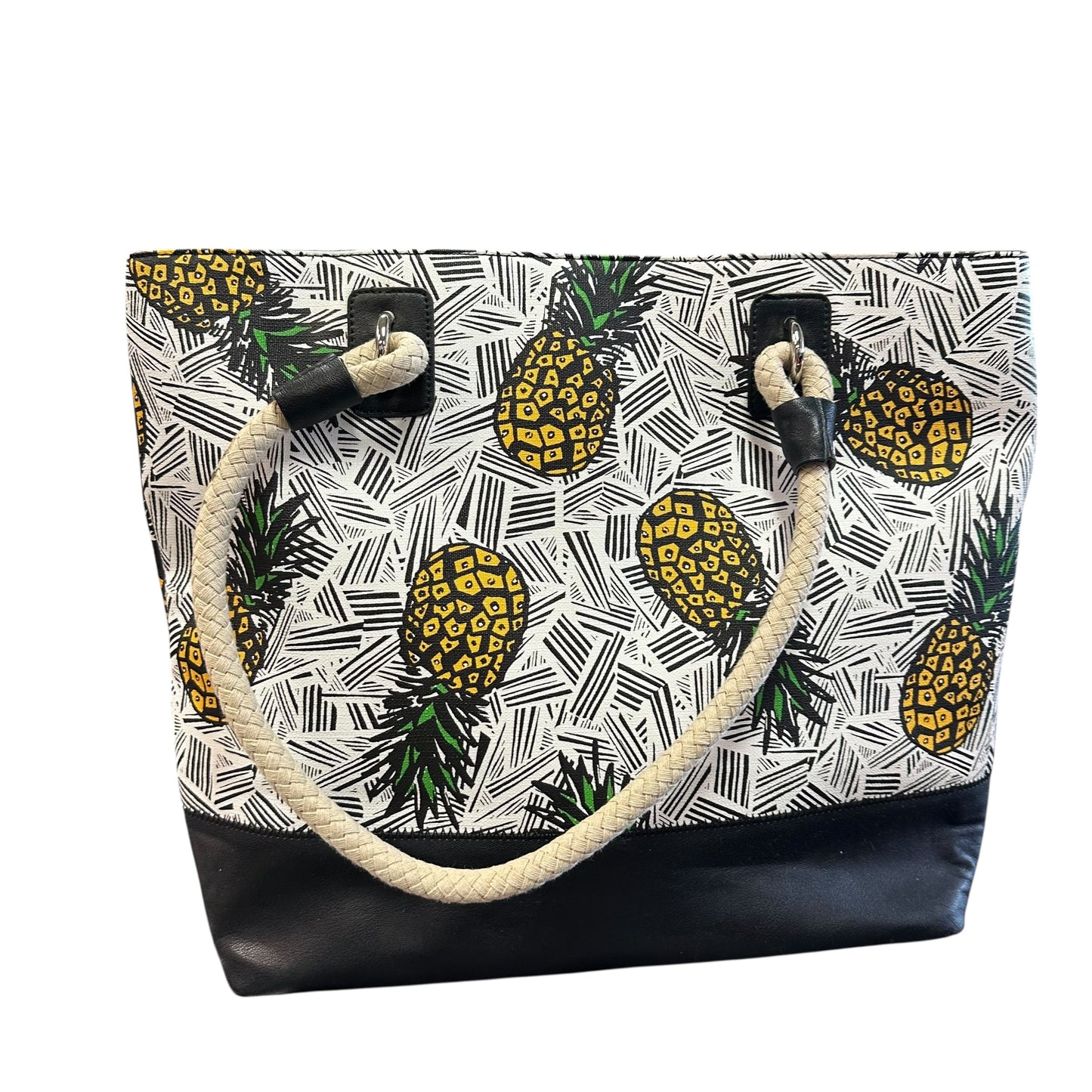 NINE WEST PINEAPPLE LARGE TOTE 227