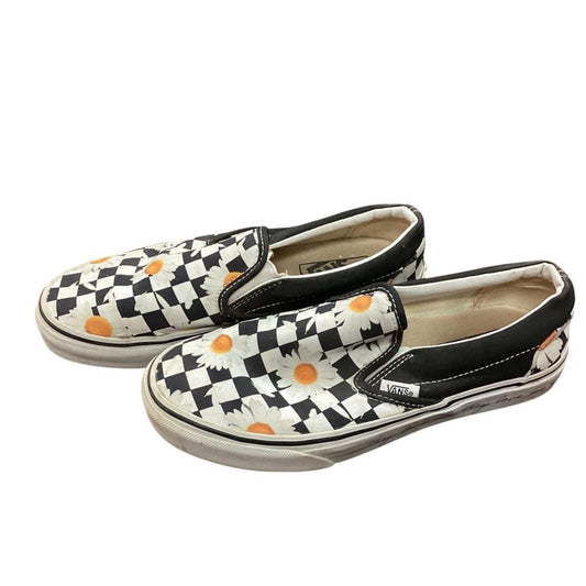 VANS DAISY CHECKERED SNEAKERS (#196) SIZE 7