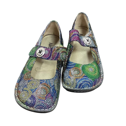 ALEGRIA COLORFUL MARY JANES (#15) SIZE 8.5