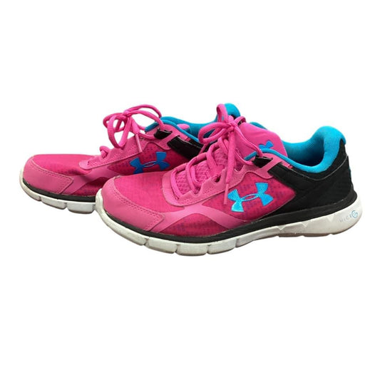 UNDER ARMOUR PINK SNEAKERS (#15) SIZE 8.5