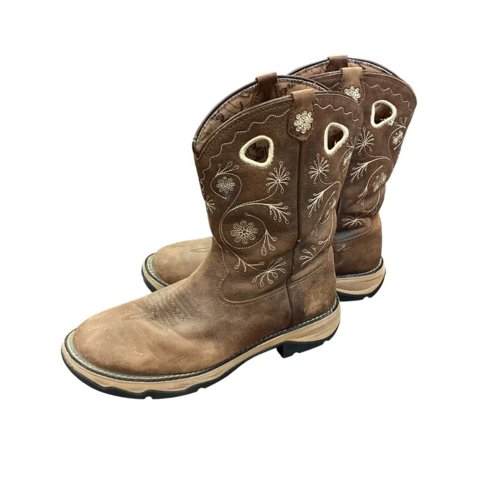 FLIRT DURANGO BROWN BOOTS 15  Sz 8