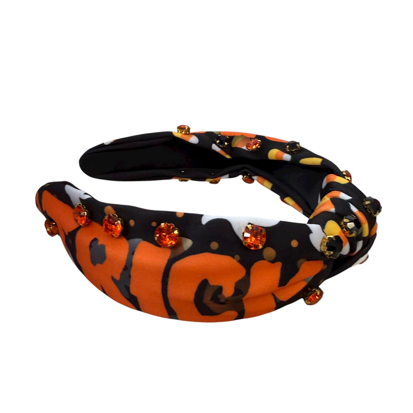 BLACK TRICK OR TREAT JEWEL HEADBAND